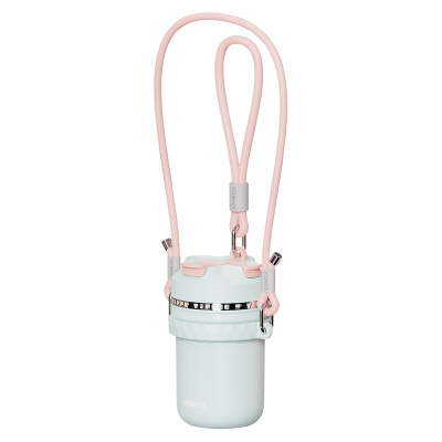 康巴赫保温杯450ml结实耐用奶蓝椰青KH-B45B09