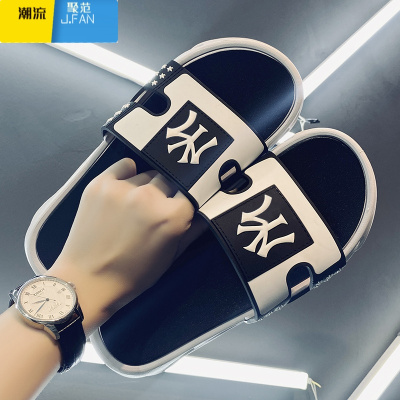 聚范潮牌拖鞋男士夏季外穿2024新款家居防滑洗澡大码45运动46凉拖