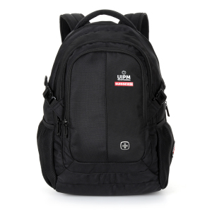 瑞世军刀经典多功能网红校园出差商务出行双肩包9333 黑色