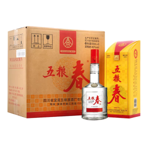 五粮股份 五粮春(新装)45度500ml*6瓶浓香型白酒整箱 佳节送礼