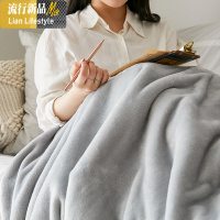 办公室沙发盖腿毯冬保暖加厚便携小方毯盖腿冬季盖脚毛毯小号膝盖 三维工匠