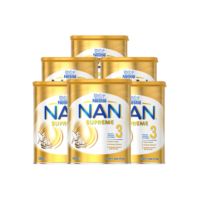 雀巢（Nestle）超启能恩Supreme适度水解HA婴儿配方低敏奶粉3段*6罐(保税仓）