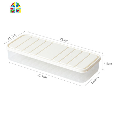 面条收纳盒装放面条挂面家用长方形冰箱食物保鲜盒储物盒面条盒 FENGHOU