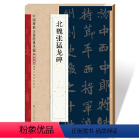 [正版]名家碑帖百部经典系列北魏张猛龙碑魏碑卷 北魏毛笔书法字帖魏碑