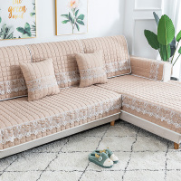 家柏饰(CORATED)四季通用防滑沙发垫坐垫子布艺全包萬能沙发套罩沙发盖布沙发巾 罗兰卡 70*120cm