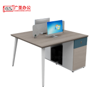 GS 办公桌屏风桌双人位 1200*1200*1000mm