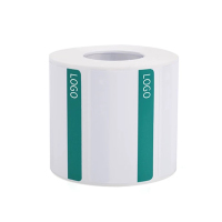 巴蜀脸谱 BSLP-BQZ-03 30*70mm 180张/卷 标签纸 1.00 盒/卷 (计价单位:卷) 白绿色