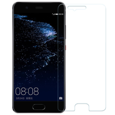 轻万适用华为p10plus钢化膜透明玻璃手机贴膜高清前膜防指纹防摔非全屏保护膜