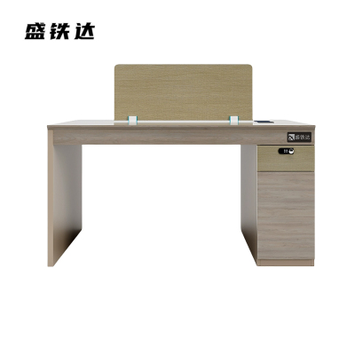盛铁达 二人位办公桌1200*1200*750mm STD-XXZP39 张