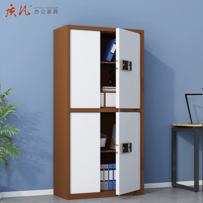 质凡保密柜电子指纹锁通双节带抽 ZF-BMG085/1850*900*420mm厚度0.8mm