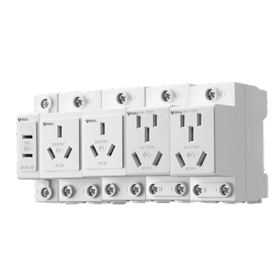 公牛智能USB排插G22多功能插座多口快充设计安全保护白色家用办公