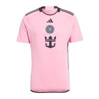 Adidas INTER MIAMI CF 24/25 主场球衣T恤透气粉色短袖