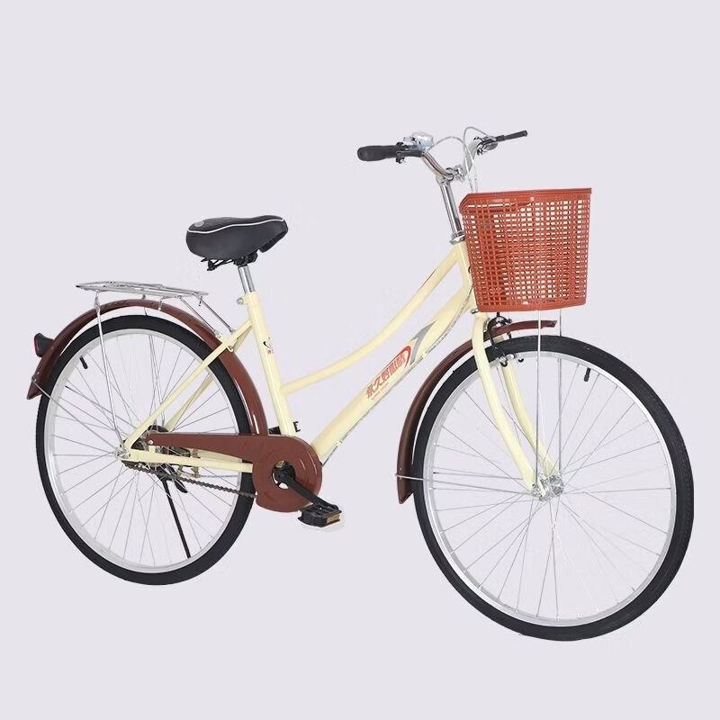 轻便自行车男式女式24寸26寸男士车代步休闲城市学生通勤单车