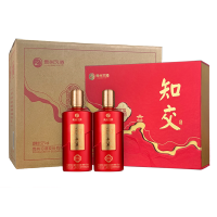 贵州习酒知交酒念知音礼盒500ml*2瓶*3盒整箱装