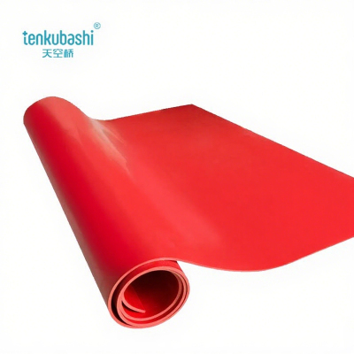 天空桥 绝缘橡胶垫 红色平面3mm*1m*1m 块