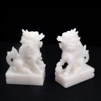 家柏饰(CORATED)玉石摆件一对化店铺开业送礼家居客厅玉摆设