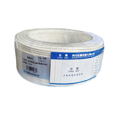 廷穗(TINGSUI)铜芯聚氯乙烯护套扁形电缆BVVB-2*6 单位:圈