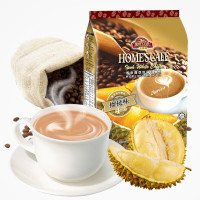 故乡浓马来西亚原装进口榴莲味白咖啡四合一 速溶咖啡35克*15条装