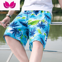 七斓短裤男夏季运动休闲五分大裤衩潮薄款5分7七分宽松速干男士沙滩裤