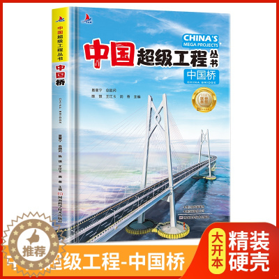 [醉染正版]中国超级工程丛书-中国桥精装硬壳青少年建筑科普儿童百科全书大百科小学生课外阅读书籍8-12岁幼儿少儿知识读物
