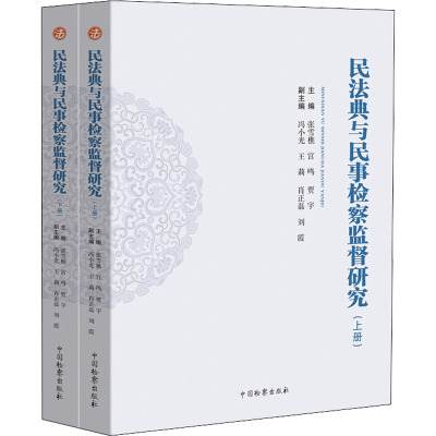 民法典与民事检察监督研究(全2册)