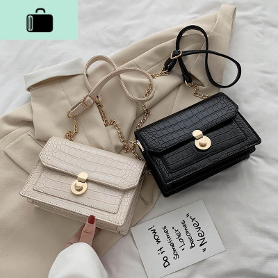 今年流行的小包包夏天链条女包2020新款潮网红百搭超火单肩斜挎包NEW LAKE女斜挎包