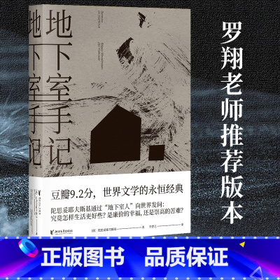 [正版]新东方罗翔 地下室手记 陀思妥耶夫斯基 高口碑译文 世界文学经典 俄国文学 世界名著 图书