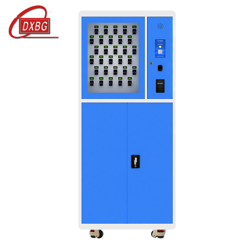 DXBG智能钥匙柜指纹刷卡密码钥匙箱单位车辆钥匙管理箱壁挂落地式站立式30位