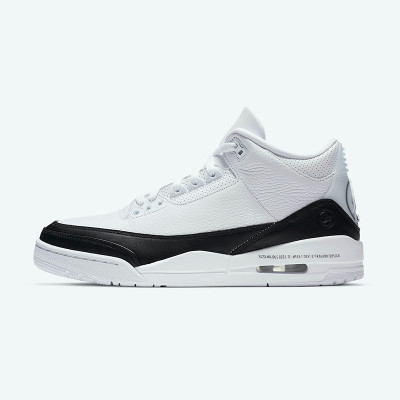 NIKE耐克FRAGMENTDESIGNxAIRJORDAN3联名黑白篮球鞋运动鞋DA3595-100