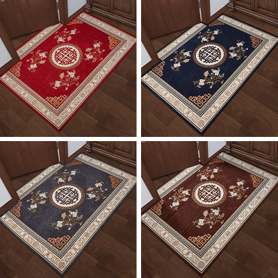 京城派 多尼尔进门地垫入户地毯门厅地垫轻奢中式吸水吸油地毯厨垫满铺防水耐脏厨房脚垫子定制