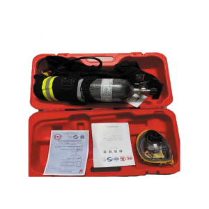 恒泰正压式呼吸器3C认证碳纤维气瓶6.8L正压式消防呼吸器(机械表)