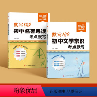 2本套装[名著导读+文化常识]考点默写 初中通用 [正版]初中名著导读考点默写精炼初中生中考课外阅读必读摘抄语文基础知识