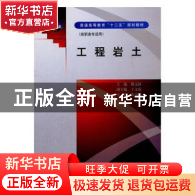 正版 工程岩土 王晓华 南开大学出版社 9787508488608 书籍