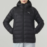 彪马(PUMA)外套女装新款运动服潮流时尚棉服连帽舒适休闲羽绒服672283-01 ZP