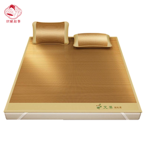 织娘故事 凉席 艾草驱冰藤 90*200cm/张