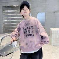 儿童装男童卫衣春秋款新款秋装男孩中大童秋季洋气痞帅上衣潮