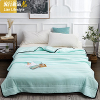 水洗棉夏被夏天薄款被子夏凉被春秋被单人双人夏季空调被 三维工匠
