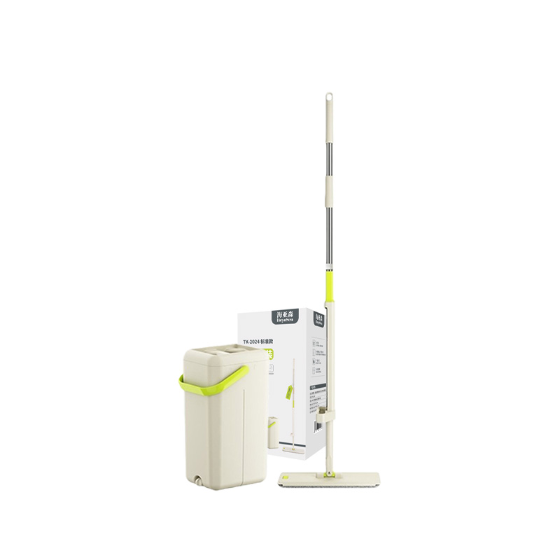 海亚森 TK-2024 标准款 拖把135*36cm 桶身40*20cm洗脱一体平板刮刮乐(计价单位:套) 白色