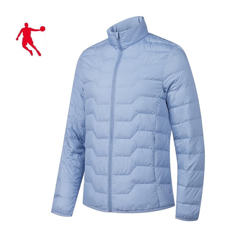 乔丹 梭织羽绒服 男上衣 KGM43213275 男款 件(矿物蓝 XL)