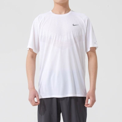 NIKE耐克短袖T恤跑步训练运动速干透气圆领男装HV5204-100 C