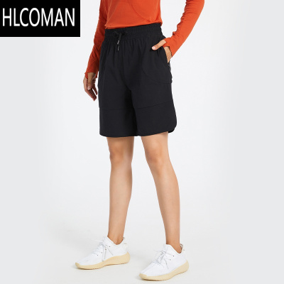 HLCOMANlulu原厂新款速干运动短裤宽松大码瑜伽健身五分裤中裤男女夏薄款