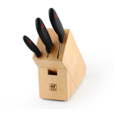 双立人 Zwilling TWIN Point插刀架四件 ZW-K14 中片刀、多用刀、蔬菜刀