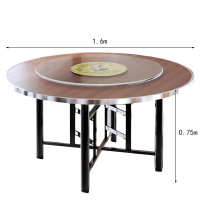依韵珂圆餐桌160*75cm张