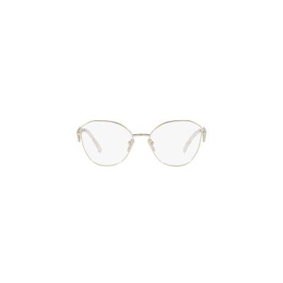 普拉达(PRADA)女士金属材质徽标平光眼镜潮牌修饰赠品不售后太阳 白色