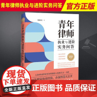 2023新 青年律师执业与进阶实务问答杨林兵律师应该怎么选择律所高质量律师服务青年律师成长路径律师营销法制出版社9787
