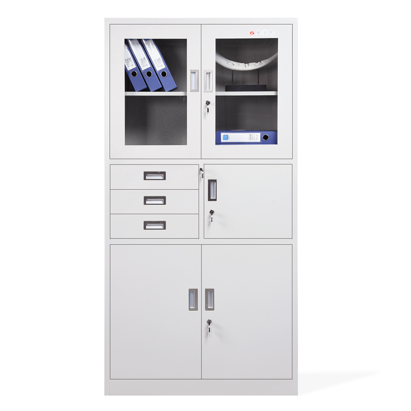 全简家具文件柜办公柜钢制铁皮柜资料柜档案柜储物柜偏三保文件柜