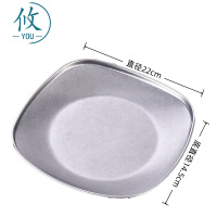 攸 雪花纹方形烤盘 22*14.5cm 个