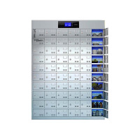 DXBG不锈钢员工食堂消毒餐厅紫外线高温餐盘餐具柜多格饭盒储物柜60门碗柜 紫外线消毒+高温热风循环