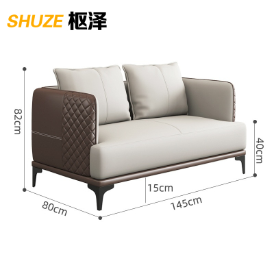 枢泽 沙发 办公沙发 双人位 张