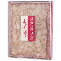 长白山人参干货礼盒西洋参蜜片温和养生送礼补品鲜人参切片50g*1盒